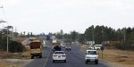 Motorists pictured on the Eastern bypass road..jpg